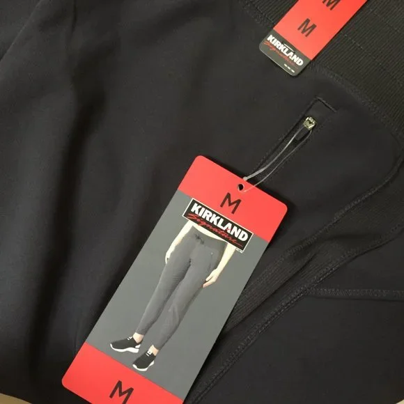 NWT Kirkland Womens active pant Grey size M - Picture 3 of 6